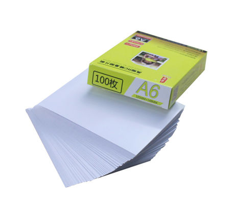 105*148mm A6 240gsm RC Glanzend Fotodocument voor Familiealbums