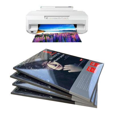Zijdeachtig Geweven Hars Met een laag bedekt Fotodocument A4 260gsm Waterdicht voor Inkejet-Printer