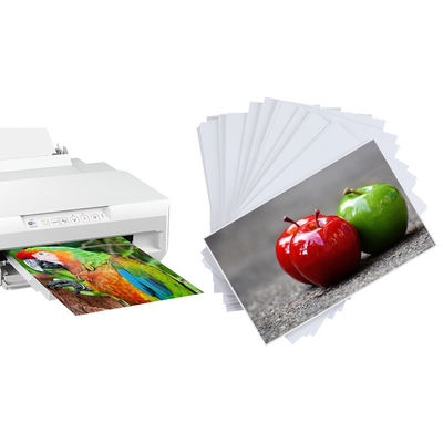 210*297mm Warme Witte A4 rangschikken Gsm 200 Document Satijn voor Inkjet-Printer